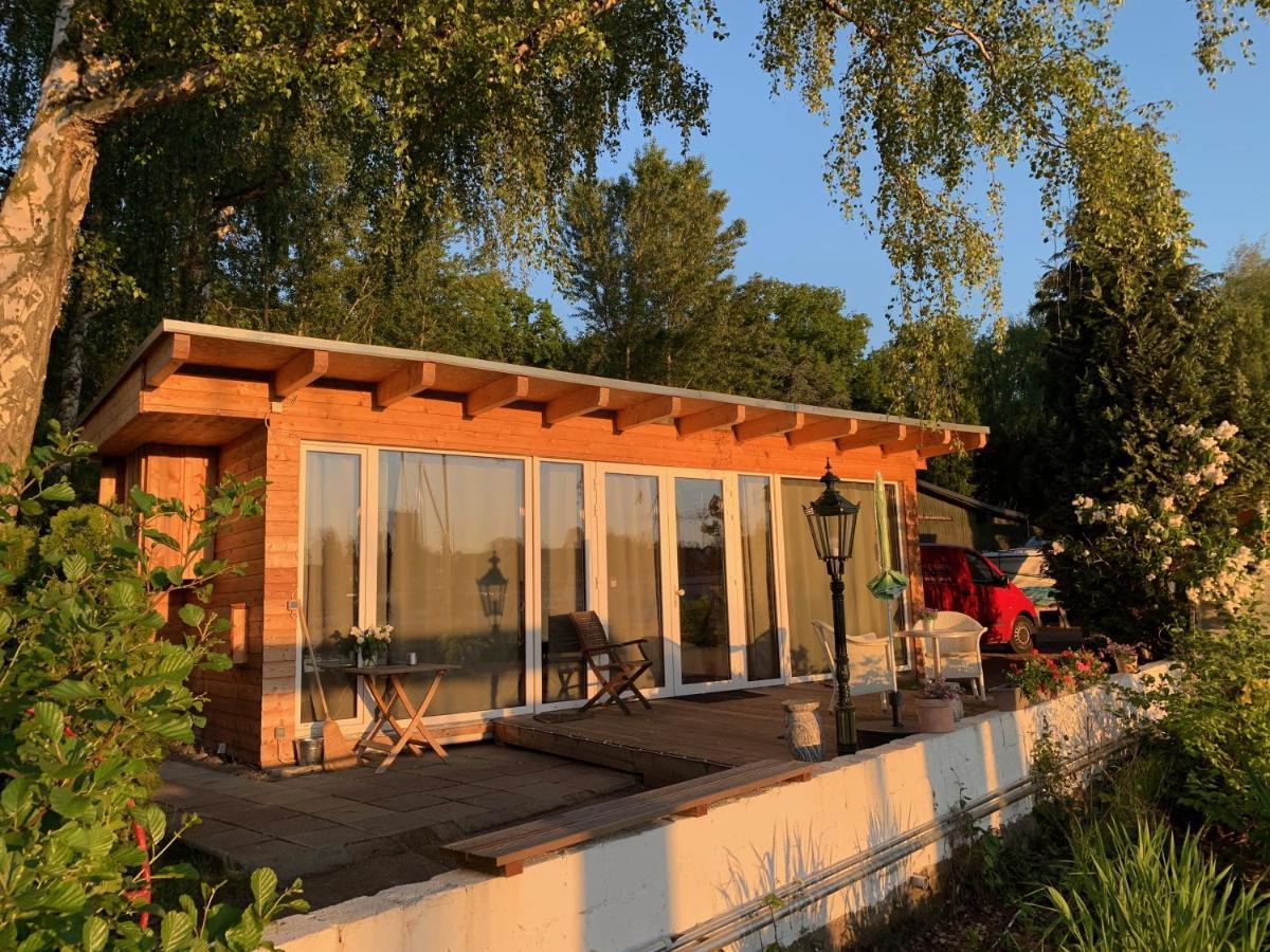 Tiny House Oder Ferienwohnung Auf Der Sunset Marina ベルリン エクステリア 写真