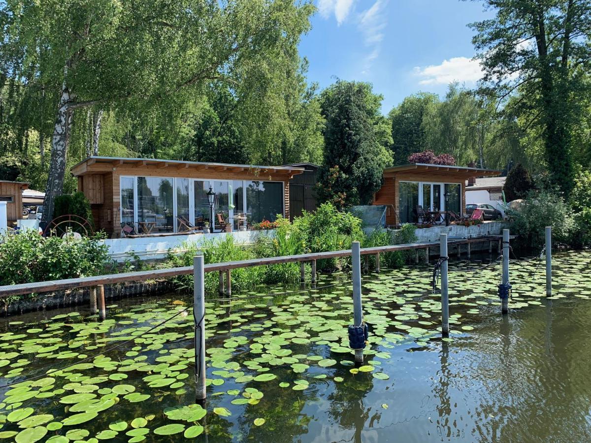 Tiny House Oder Ferienwohnung Auf Der Sunset Marina ベルリン エクステリア 写真