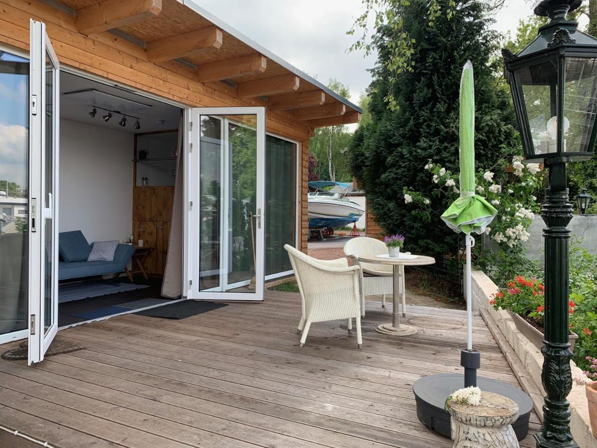 Tiny House Oder Ferienwohnung Auf Der Sunset Marina ベルリン エクステリア 写真
