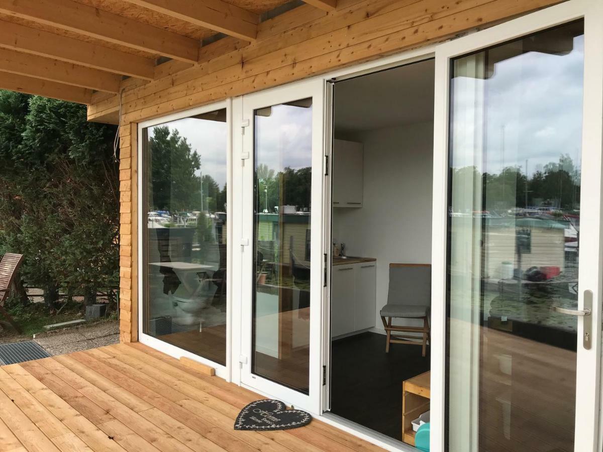 Tiny House Oder Ferienwohnung Auf Der Sunset Marina ベルリン エクステリア 写真
